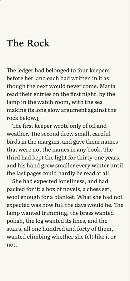A page of a novel in Duri, set in Literata on a paper-coloured page.